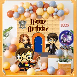 Bộ Sinh Nhật Siêu Harry Poster -0339 (kèm bơm tay)