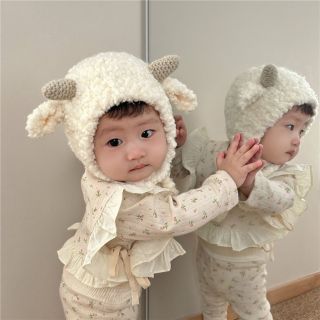 Mũ lông cừu có sừng xinh cho bé - SuuHouse BaBy