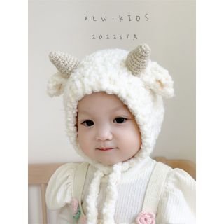 Mũ lông cừu có sừng xinh cho bé - SuuHouse BaBy