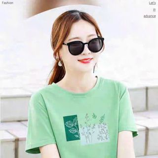 Áo thun mẫu mới hình hoa cỏ hàng về số lượng lón sẵng kho thanh thảo