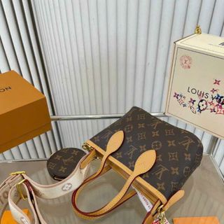 Túi xách Sét LvvNeverfull mini sz22 (2 Box - Hàng đẹp) Fullbox, có logo mã cod, Hàng super Vip