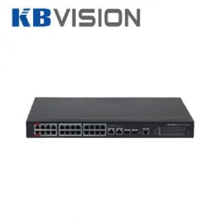 Bộ Chia Mạng 24 Cổng POE 100Mb Switch KBVISION KX-CSW24-PF giá sỉ
