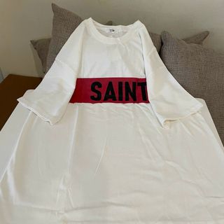 Áo thun fom rộng tay lỡ 3158 in chữ đơn giản cotton kho sll sỉ Thanh Thảo
