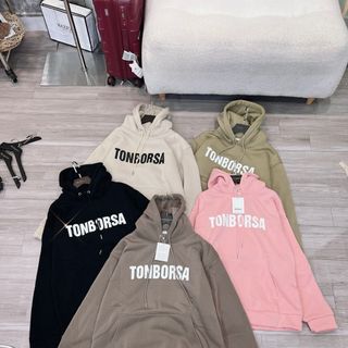 HOODIE NỈ DỆT XK FORM RỘNG