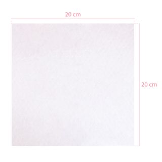 Khăn lau mặt khô Kawaii dùng 1 lần dạng Cuộn trắng 80 tờ khổ 20x20 - Dùng lau khô, lau ướt - khăn đắp toner