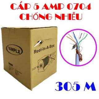 Cable AMP 0704 CHỐNG NHIỄU - CÁP MẠNG CHÍNH HÃNG 305M GOOD 9999 giá sỉ