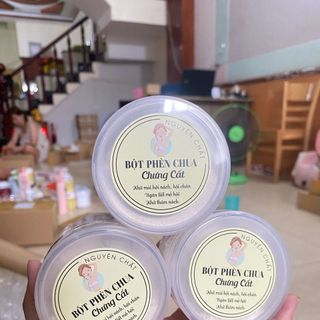 Phèn chua chung cất trị hôi nách hôi chân( hũ 50gr và 100gr)