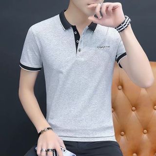 ÁO XÁM TIÊU POLO THÊU LOGO