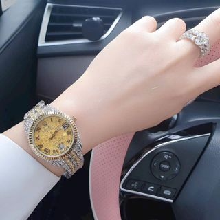 ĐỒNG HỒ THỜI TRANG NỮ RÔ.LEX DÂY HỘT 4