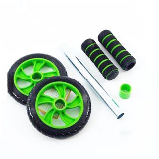 SP087- Dụng cụ tập gym thể dục thể thao con lăn tập bụng 2 bánh, máy tập cơ bụng con lăn tập gym ab tại nhà