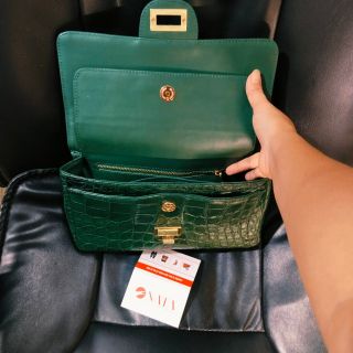 Túi Xách Nữ Size 25- Xanh lá