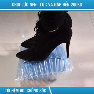 Đệm hơi túi đựng lon sữa Ø15x21cm bao đóng hàng sữa bột, mỹ phẩm, chai lọ thủy tinh, dầu nhớt chống sốc hiệu quả