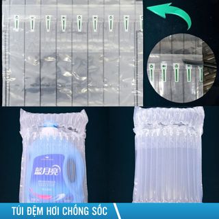 Đệm hơi túi đựng lon sữa Ø15x21cm bao đóng hàng sữa bột, mỹ phẩm, chai lọ thủy tinh, dầu nhớt chống sốc hiệu quả