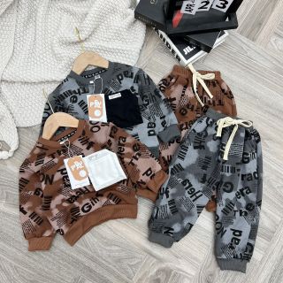 Bộ thu dông bé trai cao cấp hàng shop
