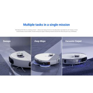 Tổ Hợp Robot Hút Bụi Và Lau Nhà EZVIZ RS2 (CS-RS2-TWT2)