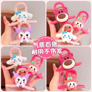 Set 4 Kẹp Tóc Hình Gấu Mèo Cute (Thùng 400 Set) giá sỉ