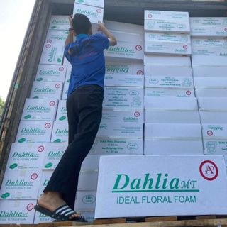 Xỉ xốp cắm hoa tại miền bắc