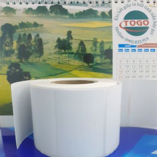 Tem in nhiệt dùng cho cân điện tử 58x40x30m