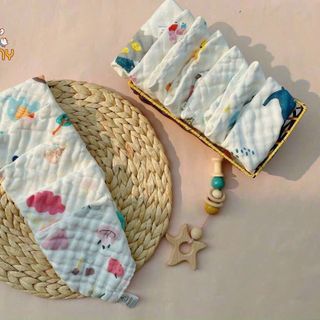 MANNY- Sét 5 Yếm Xô Cao Cấp (Hàng 6 lớp)