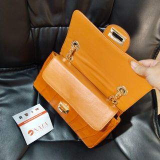 Túi Xách Nữ Size 25- Cam sang chảnh