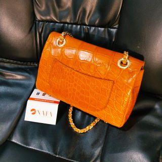 Túi Xách Nữ Size 25- Cam sang chảnh