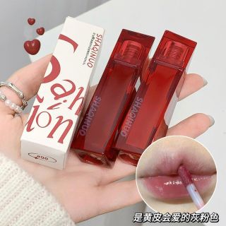 🌷SON KEM SHAQINUO VỎ ĐỎ VỀ FULL 6 MÀU Ạ ~ Hàng mới về~
