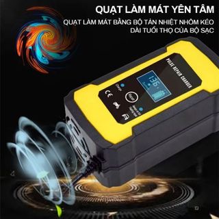 BỘ SẠC ẮC QUY 12V KÈM PHỤC HỒI BÌNH ĐA NĂNG