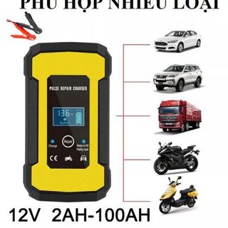 BỘ SẠC ẮC QUY 12V KÈM PHỤC HỒI BÌNH ĐA NĂNG