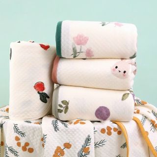 Zeloo- Chăn Xốp Sợi Treo Mềm Họa Tiết Đẹp