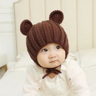 Mũ len tai gấu ko chỉ ấm, che cả tai mà lại quá cute, thiết kế thời trang phù hợp cho cả bé trai/ bé gá giá sỉ