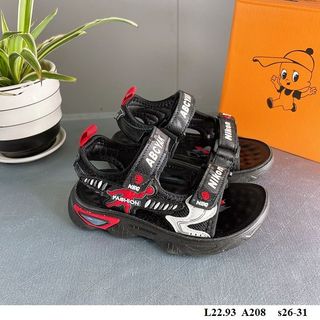 Sandal bé trai S26-31 A208.93-ri6
