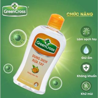 DUNG DỊCH NƯỚC RỬA TAY GREEN CROSS 250ML