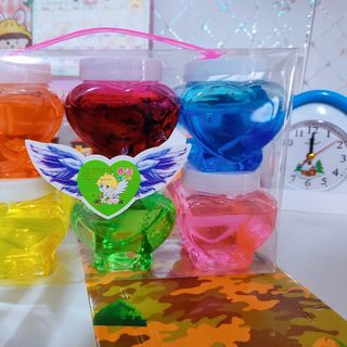 HỘP 6 MÀU SLIME BÍ CHẤT NHỜN MA QUÁI