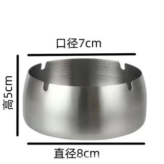 Gạt Tàn Thuốc Thép Không Rỉ In LoGo Theo Yêu Cầu . đầy đủ kích thước g( Hàng, Giá Tận Xưởng )