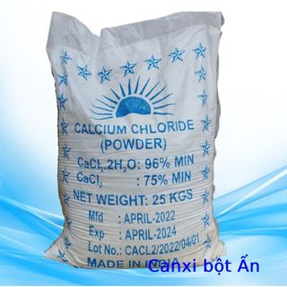 Canxi Chlorua  – Calcium Chloride Powder – Canxi bột nguyên liệu dùng trong Nuôi trồng thủy sản giá sỉ