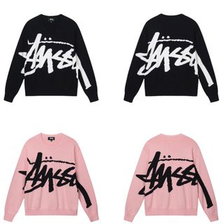 Áo sweater Stussy len dệt hàng QC cao cấp