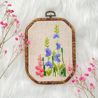 Tranh Vải Chỉ Thêu 3D Thủ Công Châu Âu Độc Đáo, Đầy Sáng Tạo, Thích Hợp Làm Quà Tặng Cao Cấp ( Phù Hợp Mô Hình Kinh Doanh Handmade ) Hàng, Giá Tận Xưởng.
