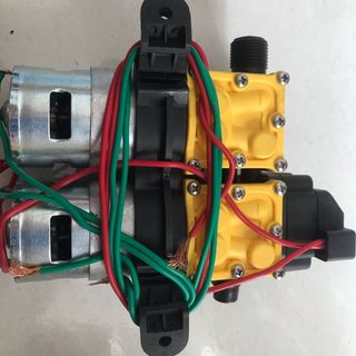Máy bơm đôi - Củ bơm tăng áp KARANA mini 12v lõi đồng tặng kèm dây nước cam 1m2 mini - Củ Bơm Đơn Sumo -Chuẩn Hãng 2023