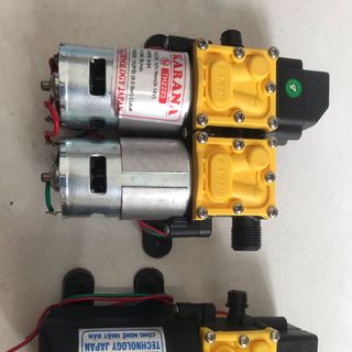 Máy bơm đôi - Củ bơm tăng áp KARANA mini 12v lõi đồng tặng kèm dây nước cam 1m2 mini - Củ Bơm Đơn Sumo -Chuẩn Hãng 2023