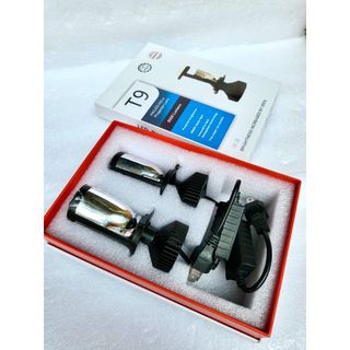 Đèn pha led bi cầu mini T9 siêu sáng chống chói ánh sáng cắt xanh