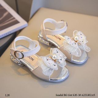Sandal Gót bé gái S26-30 A223.102.ri5