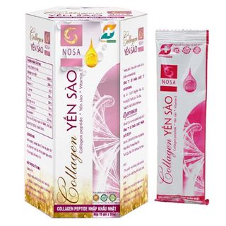 Collagen yến sào Nosa bổ sung collagen chống lão hóa da, giảm nguy cơ lão hóa da, giúp da sáng mịn giá sỉ