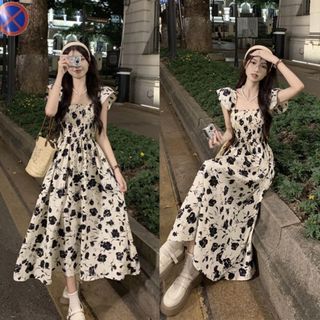 ĐẦM XÒE HOA CÁNH TIÊN NHÚN THUN-HUYỀN XMĐT