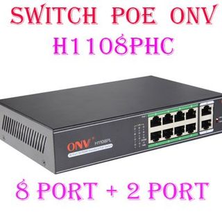 Switch Poe Onv 10 cổng Model ONV-H1108PHC- Hàng chính hãng giá sỉ