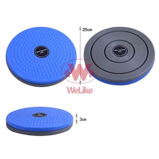 Bàn xoay eo - Đĩa xoay eo tập thể dục tập bụng xoay 360 độ eo thon giảm cân tại nhà có hạt massage bàn chân - SP016