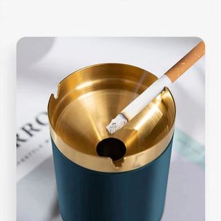 Gạt Tàn Thuốc Miệng Phiễu Gold 3 Chốt In LoGo Theo Yêu Cầu, Phong Cách Âu Sang Trọng ( Hàng, Giá Tận Xưởng )
