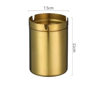 Gạt Tàn Thuốc Miệng Phiễu Gold 3 Chốt In LoGo Theo Yêu Cầu, Phong Cách Âu Sang Trọng ( Hàng, Giá Tận Xưởng )