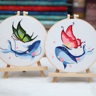 Bộ Quà Tặng Tranh Thêu 2D Cô Gái Đầy sáng Tạo