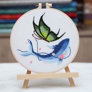 Bộ Quà Tặng Tranh Thêu 2D Cô Gái Đầy sáng Tạo