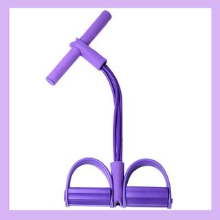Dây kéo đàn hồi 4 ống cao su bàn đạp chân -dụng cụ tập gym thể dục săn chắc bụng tay vai tại nhà cho nam nữ tập thể hình - SP036
